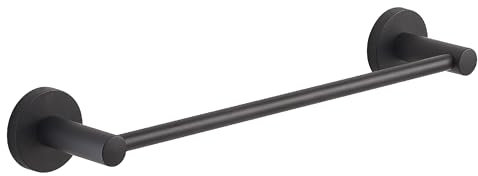 Gedy Porte-Serviettes Barre 35 cm Felce Plus Noir Mat