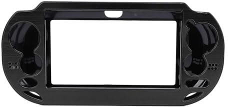 Schutzhülle für PS Vita, 1000 Aluminiumlegierung, Kratzfest, Fallende Fingerabdrücke, Spielkonsolen-Hartschale (Black)