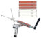 Weytoll Knife Sharpener System with 6 Whetstones Desktop Clip-on Knife Sharpener Kit 360-degree Rotation Fixed Angle Alloy Manual Knife Sharpener 180-degree Flipped Clip Easy to Assemble and Store
