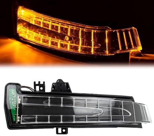 AUTOXBERT LED Spiegelblinker für Merceds Benz W176 W246 W212 W204 C117 X156 X204 W221 W218, Blinker Seitenblinker Fehlerfrei, Linke Seite