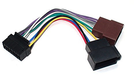 maxxcount Autoradio Kabel Radio Adapter Stecker DIN ISO für JVC 16 Pin Radios