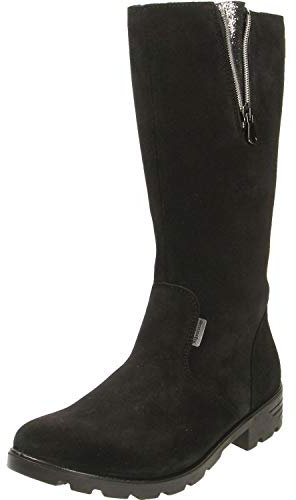 Ricosta Mädchen Liana Hohe Stiefel, Schwarz (Schwarz 092)