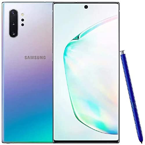 Samsung Galaxy Note 10+ 4G 6.8 inches Samsung 12GB RAM 256GB Unlocked Aura Glow A (Renewed)