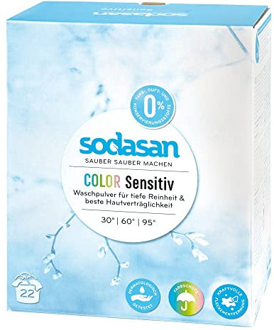 Sodasan Color Waschpulver Sensitiv (6 x 1010 gr)