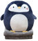 DXDE4U Pinguin Plüsch Kissen 16 Zoll, Decke in niedlichem Plüsch Kissen, Panda gefülltes Tier, Mädchen Jungen Geschenke für Geburtstag, Valentinstag, Weihnachten, Reise, Urlaub