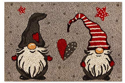 Excelsa Gnomo Fußmatte Weihnachten Kokosfaser 60 x 40 cm