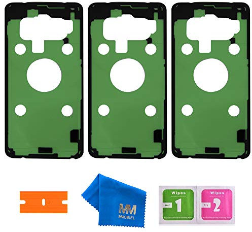 MMOBIEL 3X wasserdichte Folie Klebefolie für Akkudeckel Kleber Kompatibel mit Samsung Galaxy S10e G970F 2019-5.8 inch inkl Werkzeuge