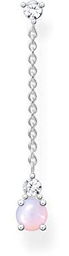 Thomas Sabo Einzel Ohrstecker Opal-Imitation 925 Sterling Silber H2180-166-7