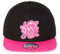 JOHNNY CHICOS NY New York süße Unisex Schwester Bruder Kindercap Smile Tiger Adler Prince Kinder Cap Snapback und Mütze ca. 49-58cm Kopfumfang (One Size, NY SKRIPT Black PINK)