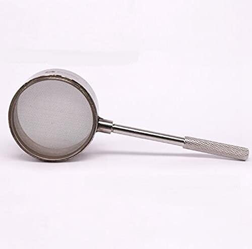JINGERL Dia 55mm Height 28mm 100 150 200 250 300 400 mesh Stainless Steel Screen Cell Strainer Standard Test Sieve With Handle (Color : 150 mesh)