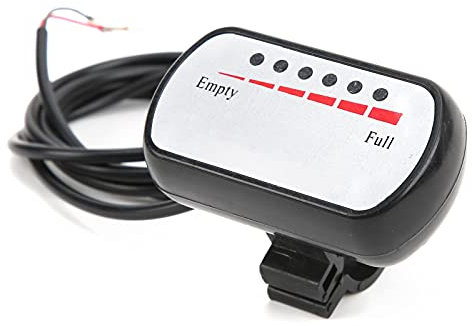 Dilwe Electric Bicycle Battery Indicator, 36V Electric Bike Power Indicator Meter Tester for Electric Scooter Bicycle Riding