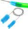 Aquarium Reinigungsbürste YUTOU 155cm Edelstahlfeder Schlauchbürste Flexible Double Ended Aquarium Schlauchbürste Filter Rohrbürste Aquarium Zubehör für Aquarium Reagenzgläser Strohhalme (Blau)
