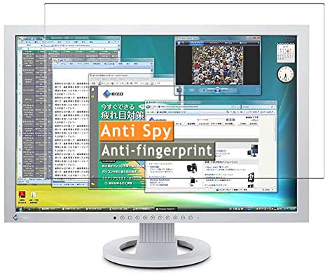 Vaxson Anti Spy Schutzfolie kompatibel mit EIZO FLEXSCAN S2402W-HX/S2402WHX/S2402W-HXGY/S2402WHXGY/S2402W-H/S2402WH 24 Monitor Displayschutzfolie ( nicht Panzer Schutz Glas folie SchutzGlas ) Neue