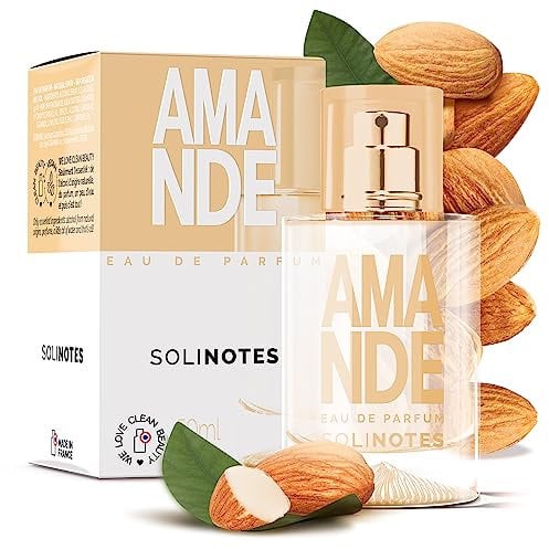 Parfum Femme SOLINOTES Amande - Eau De Parfum | Fragrance Florale et Apaisante - Cadeau Parfait pour Elle - 50 ml