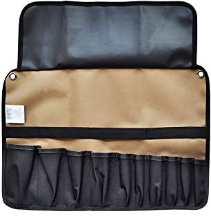 Tool Roll Up Bag Heavy Duty Wrench Pouch Organizer Oxford Cloth Tool Roll Pouch Wrap for Wrenches and Screwdrivers