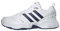 adidas Herren Strutter Shoes Gymnastik-und Trainingsschuhe, Cloud White/Dark Blue/Matte Silver, 36 EU