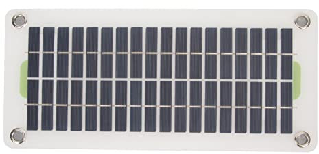 Kit de Chargeur de Panneau Solaire Portable 12 V 30 W, Panneau de Chargeur Solaire avec USB étanche pour Voiture, Van, Bateau, Caravane, Camping, Randonnée, électronique