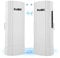 Gigabit Outdoor WLAN Bridge, 5.8G Point to Point Outdoor Wireless Bridge, 6KM Long Range Point to Point Outdoor WiFi Bridge für Netzwerk, Starlink, CCTV, Kamera, mit 16DBi Antenna, 24V PoE