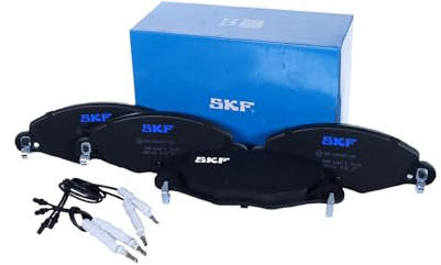 SKF Scheibenbremse Bremsbelag VKBP 80447 E - 4er Set - Position Vorderachse Höhe 93mm Länge 203mm Breite 131mm Dicke 18mm - OE Qualität