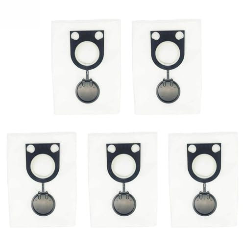 Donkivvy Lot de 5 sacs d'aspirateur de rechange compatibles avec Berner BWDVC AR-1225
