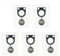Donkivvy Lot de 5 sacs d'aspirateur de rechange compatibles avec Berner BWDVC AR-1225