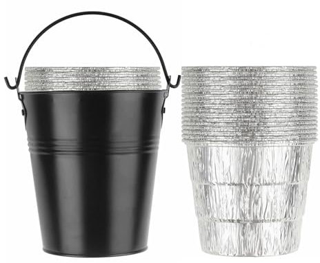 Altsuceser Lot de 20 doublures de seau à graisse pour barbecue - Accessoires de barbecue pour Traeger Pro Series 575/780 22/34