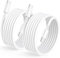 Oliveria USB C Kabel 2 Pack 100W 5A Schnellladekabel USB C auf USB C Kabel 1.8M QC 4.0 USB C Ladekabel Kompatibel mit iPhone 15/Plus/15 Pro/15 Pro Max, Galaxy S23 S22 S21 MacBook Pro/Air, Google usw