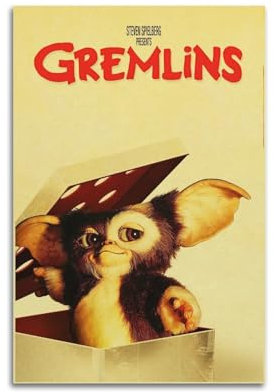greb Gremlins Film-Leinwand-Poster, Raumdekoration, ästhetisches Poster, künstlerisches Poster für Schlafzimmer, Wohnzimmer, Wände, 30 x 45 cm, ungerahmt