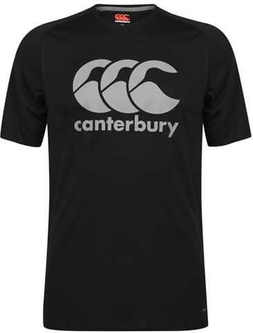 Canterbury Men's Large Logo Superlight T-Shirt (Pack of 1)