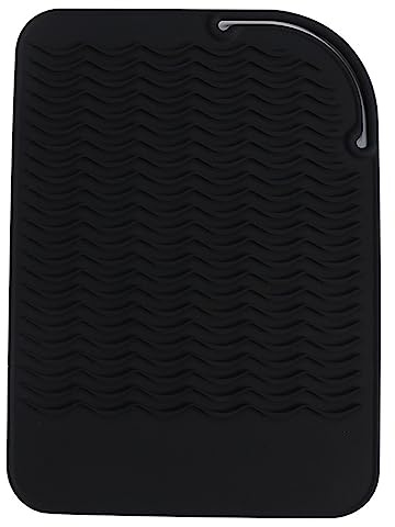 Multifunktionales Silikonpad Isoliermatte für Haarglätter Heat Curling Stick Lockenwickler Flacheisen