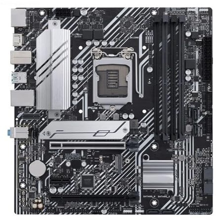 Placa Madre Fit For ASUS Prime B560M-A LGA1200 Compatible con PCIe 4.0, Dos Ranuras M.2, 8 módulos de alimentación