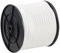 Chapuis - Corde Polypropylène Tressée - Résistance à la Rupture Indicative 685 kg - Diamètre 8 mm - Bobine de 100 m - Blanc