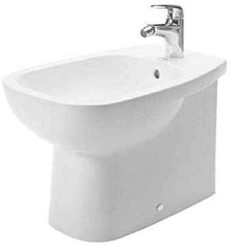 DURAVIT serie D-Code 224110 Bidet a pavimento filo parete finitura bianco