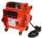 Stalwart Portable Adjustable Industrial Fan Blower, Red