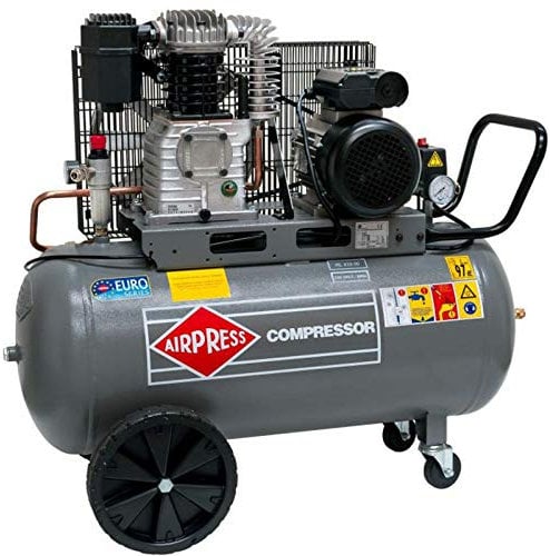 Airpress® Druckluft- Kompressor HL 425-90 (2,2 kW, max. 10 bar, 90 Liter Kessel) Stromanschluss 230 V