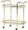 South Shore 12879 Maliza Barwagen Gold und Glas Südküste, Gehärtetes