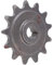 Keenso Ritzel, Reduziermotor aus Kohlenstoffstahl 1016Z2 und Z3 13 Zahnritzel für Normale Fahrradkette (Modell 1/2x1/8)