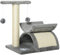 PawHut Cat Tree, Cat Tower for Kittens with Rotatable Top Bar, Sisal Scratching Post, Tunnel, Dangling Balls - Grey