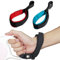 LFCXHTY Hands Free Dog Leash Wrist Safety Strap, 2 Pack Soft Comfortable Diving Fabric Dog Leash Wrist Strap for Safe Walking (Blue & Red)