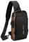 Gutriff Brusttasche und Schulterrucksack mit Schultergurt für Damen und Herren,Umhängetasche mit Mehreren Taschen für Arbeit, Radfahren, Motorrad, Sport und Reisen