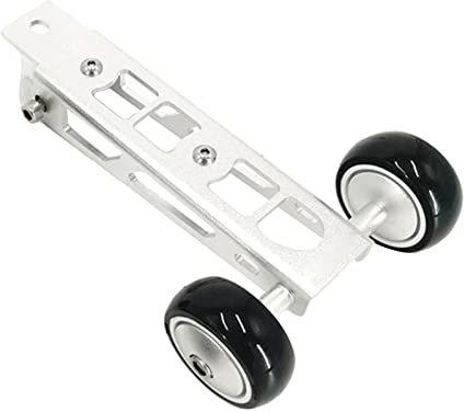 pistro Bike Easywheel Aluminiumlegierung, BMX-Klapprad, einfache Räder für Birdy 2–3 Serie, einfache Radteile, Zubehör – Silber