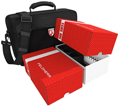 Feldherr MEDIUM Tasche + 2 Lagerboxen TCHS105 kompatibel mit Marvel Champions: Das Kartenspiel