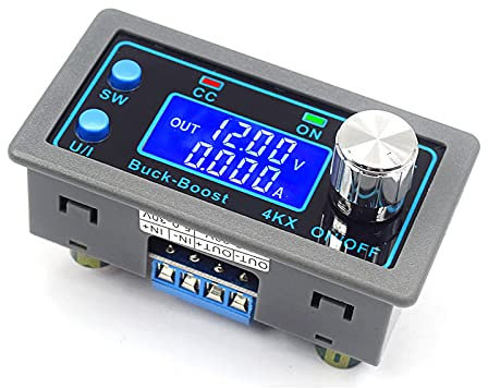 Labornetzteil,Labornetzgerät DC-DC Bock Boost Converter CC CV 0,5-30V 4A 5V 6V 12V 24V Leistungsmodul einstellbar regulierter Laborstromversorgung