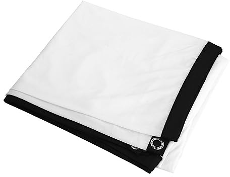 1080P HD Projector Screen Portable 3D 4k Film Projector Screen Curtains for Home Theater Classroom Conference 60-100inch Projector Screen White (100in)