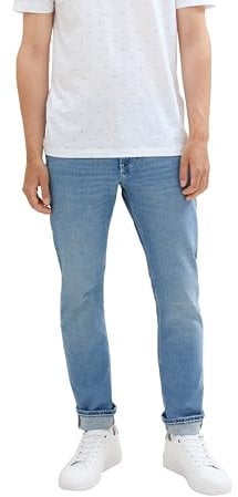 Tom Tailor Denim Herren Piers Slim Jeans, 10280 - Light Stone Wash Denim, 36/34
