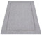 Stilvoll Günstig by ELMM Teppich Outdoor Balkon Garten Außenbereich Silber 200 x 290 Unicolor - Einfarbig Kurzflor