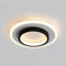 Wylolik Weiße/Schwarze LED-Korridorleuchte, 20 W, Deckenleuchte für den Eingangsbereich, Einbauleuchte in Deckennähe, nordische, minimalistische Beleuchtungskörper aus Acryl für Flur, Küche, Foyer
