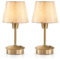 2 Pack Small Cordless Rechargeable Table Lamp, 5200mAh Battery Operated Lamps for Restaurant, Portable Dimmable Touch Light for Dinner Dining Room Kitchen Counter Outdoor Patio Bedside Night Light