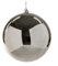 PaMeer Extra Large Christmas Bauble, Shiny Silver Giant Shatterproof Plastic Ball Ornament, Durable Outdoor & Indoor Holiday Decor, Xl Christmas Baubles, Large Xmas Bauble for Grand Displays (30cm)