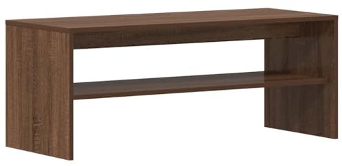 vidaXL Mobile Porta TV Rovere Marrone 100x40x40cm in Legno Multistrato